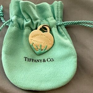 Tiffany & Co. Silver Heart Charm